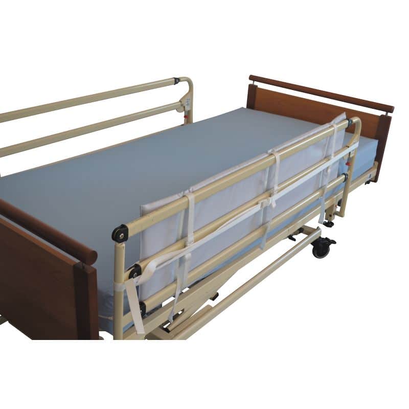 Protège barrière de lit en mousse.